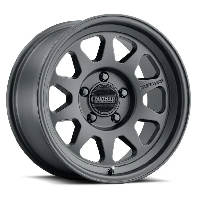 Method Mr316 17X8.0 25Mm Offset 5X5 71.5Mm Cb Matte Black Wheel 1