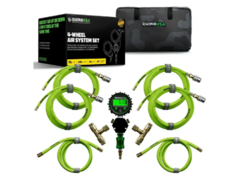 Rhino Usa Multi-Tire Inflation Kit (4-Wheel)(Green) 1