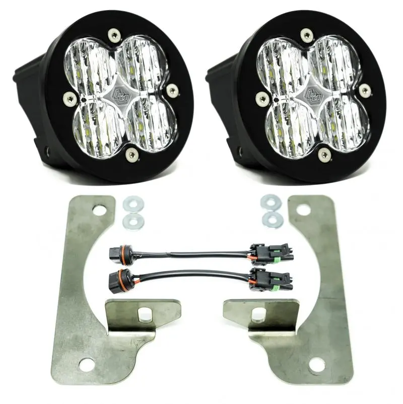 Baja Designs 18+ Wrangler Jl Rubicon Squadron-R Fog Light & Fog Pocket Kit 1