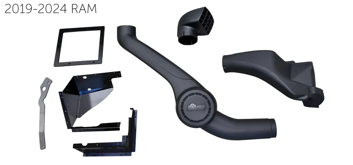 [Open Box] Aev Snorkel Kit For 2019-2024 Hd Ram (Gas) 1