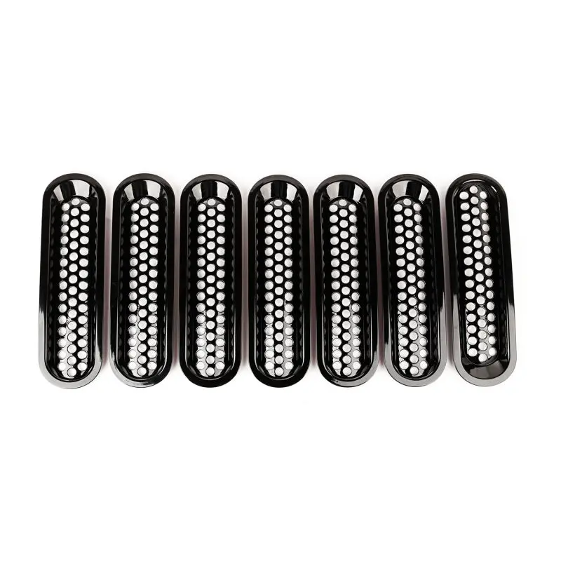 Rugged Ridge Grille Inserts Perforated 07-18 Jeep Wrangler 2