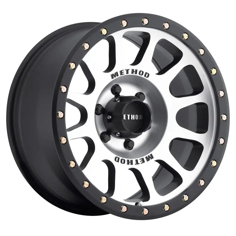 Method Mr305 Nv 18X9 0Mm Offset 6X5.5 108Mm Cb Machined/Black Street Loc Wheel 1