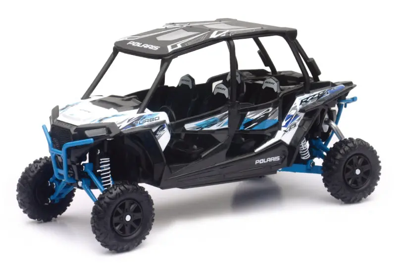 New Ray Toys Polaris Rzr Xp4 Turbo Eps (Matte White Lightning)/ Scale - 1:18 1