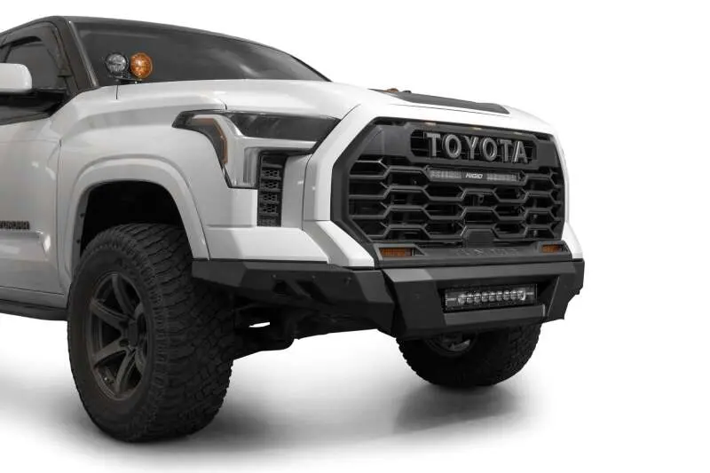 Addictive Desert Designs 22+ Toyota Tundra Black Label Front Bumper 1
