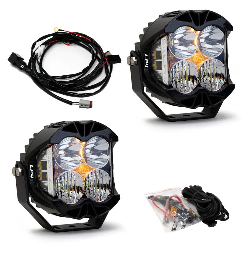 Baja Designs Lp4 Pro Driving/Combo Led - Clear (Pair) 1