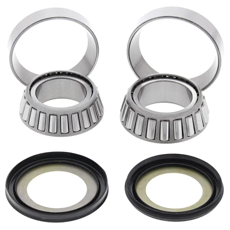 All Balls Racing 92-05 Kawasaki Kx125 Steering Bearing Kit 1
