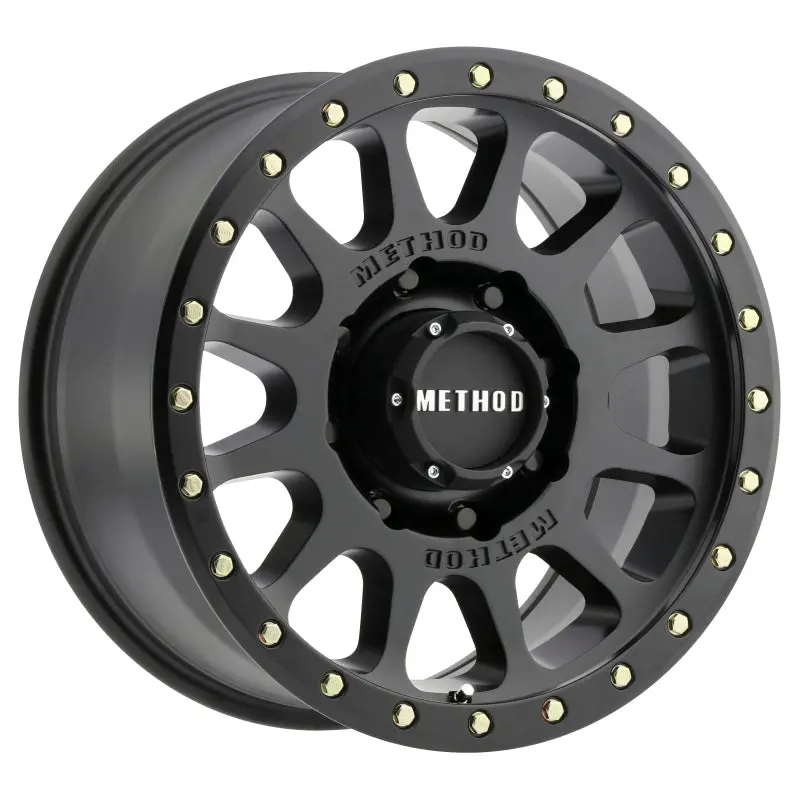Method Mr305 Nv Hd 18X9 +18Mm Offset 8X6.5 130.81Mm Cb Matte Black Wheel 1