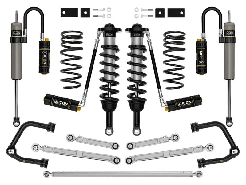 Icon  23-24 Toyota Sequoia 3-4.5In Lift Stage 10 Suspension System Tubular 1