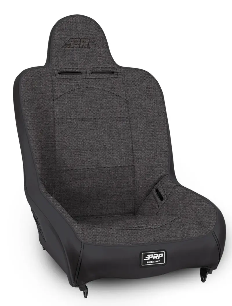 Prp Premier High Back Suspension Seat (Two Neck Slots) - All Grey 2