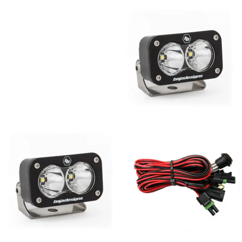 Baja Designs S2 Sport Spot Pattern Led Work Light - Clear 1