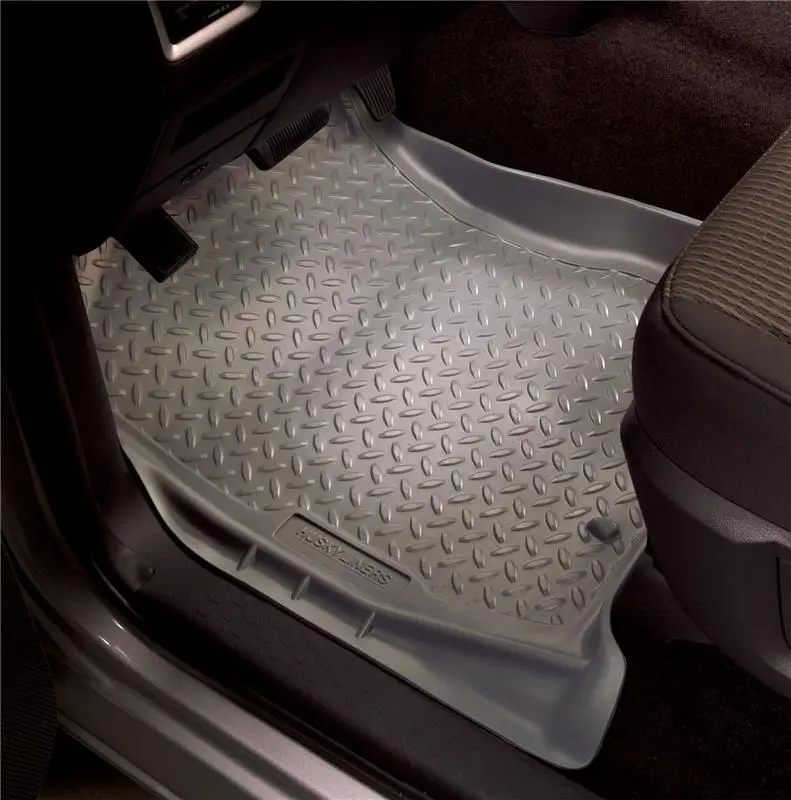 Husky Liners 04 1/2-08 F-150 Super Cab Classic Style 2Nd Row Black Floor Liners 1