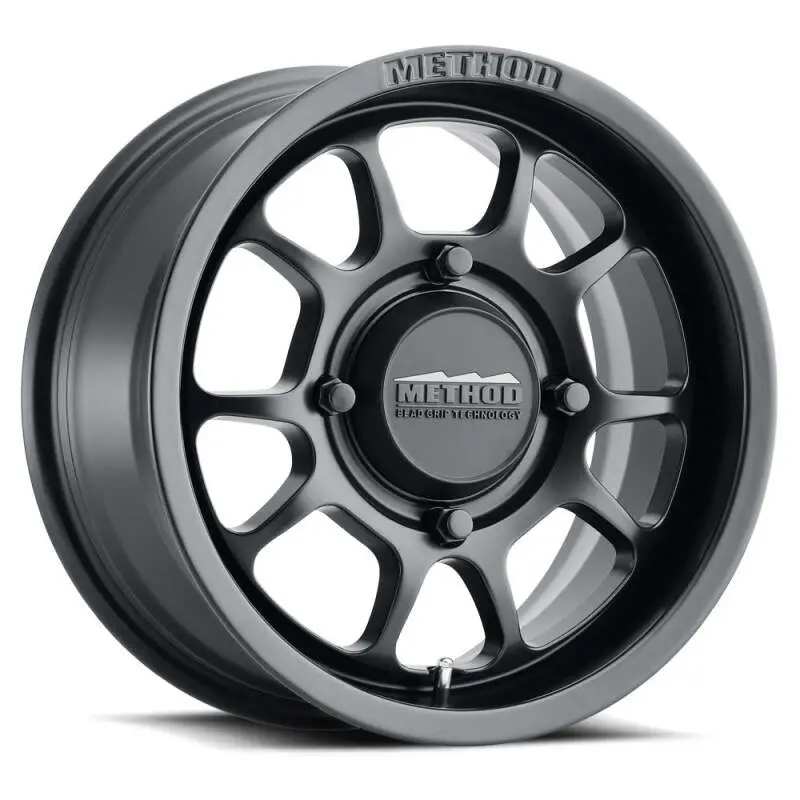 Method Mr409 Bead Grip 15X10 / 5+5/0Mm Offset / 6 X 139.7 / 78.3Mm Cb Matte Black Wheel 1
