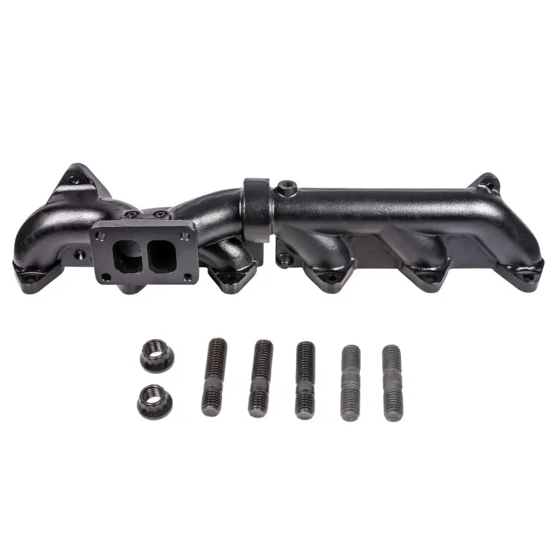 Ats Diesel 07.5-18 6.7L Cummins 2Pc Holset Pulse Flow Exhaust Manifold W/ Flange Hardware 1