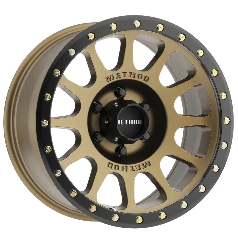 Method Mr305 Nv 18X9 0Mm Offset 6X5.5 108Mm Cb Method Bronze/Black Street Loc Wheel 1