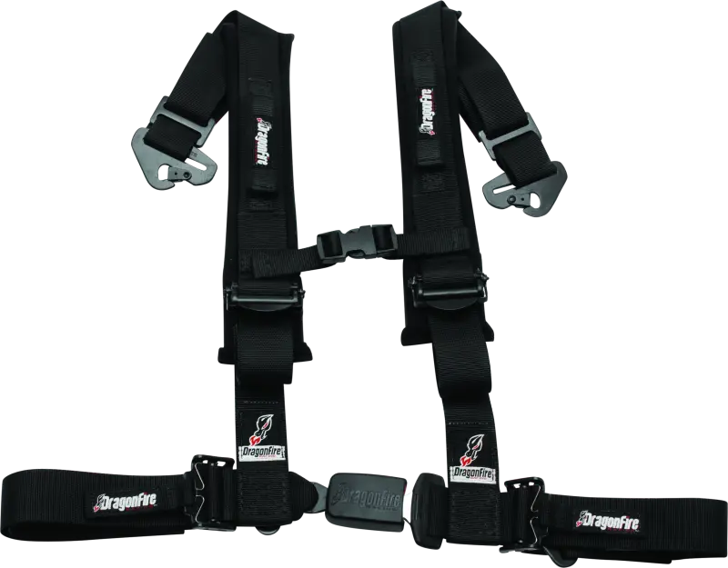 Dragonfire Racing 2In Harness Restraint With Integrated Grab Handle 1
