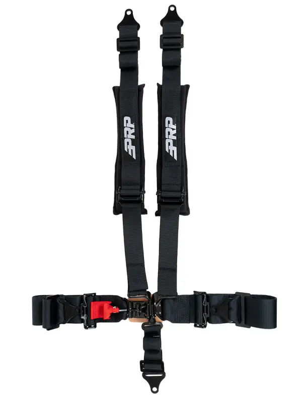 Prp 5.3X2 Harness - 5 Point Harness 3In Lap Belts 2In Shoulder Belts W/ Removable Pads 1