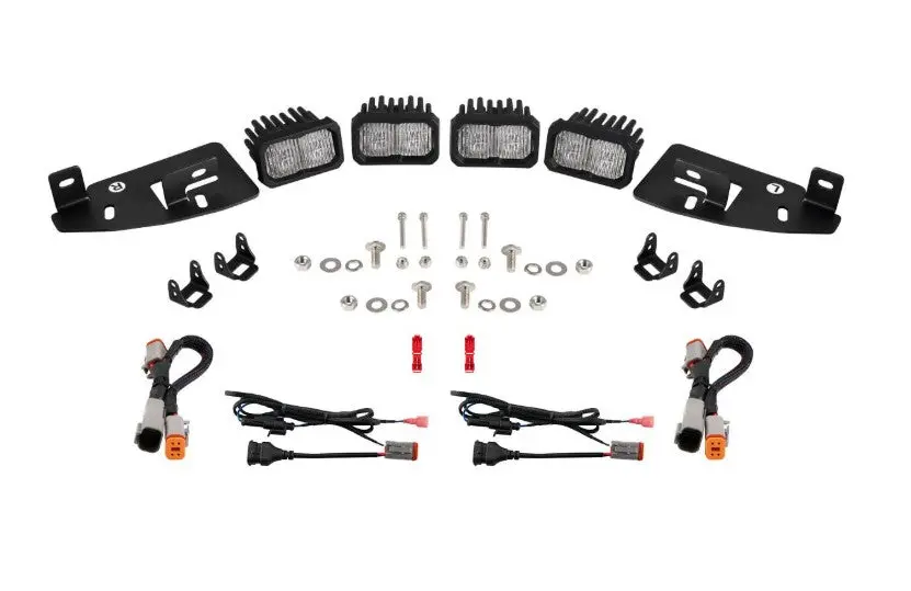 Stage Series Fog Pocket Kit For 2019-2024 Ram 1500 2