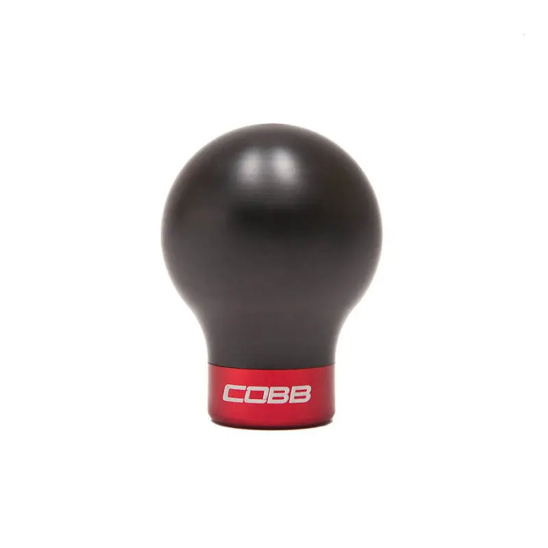 Cobb Subaru 6-Speed Cobb Shift Knob - Black W/Race Red Collar (Non-Weighted) 1
