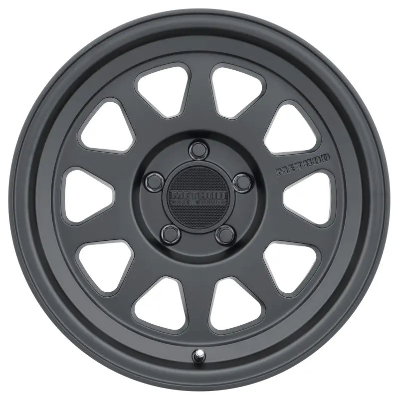 Method Mr316 17X8.5 0Mm Offset 5X150 110.5Mm Cb Matte Black Wheel 1