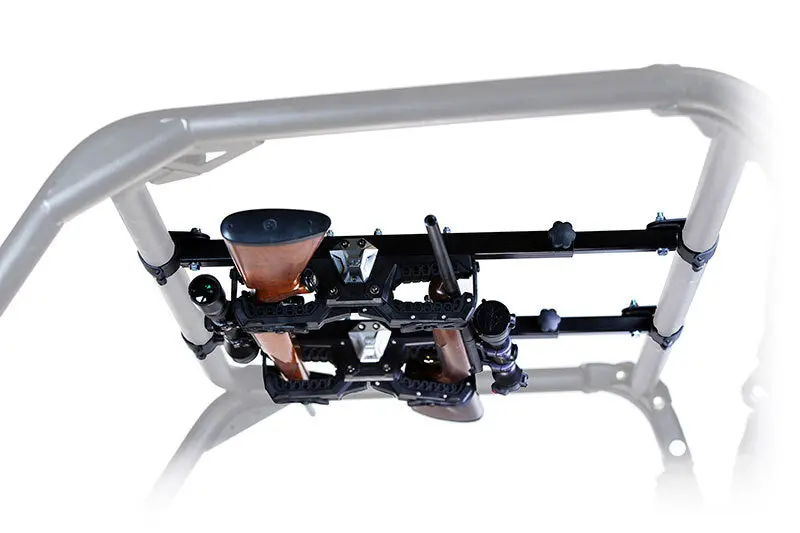 Seizmik 01+ Can Am/ Honda/ Kawasaki/ Kubota Utv Ohgr 2 Gun Rack 2 In. 1