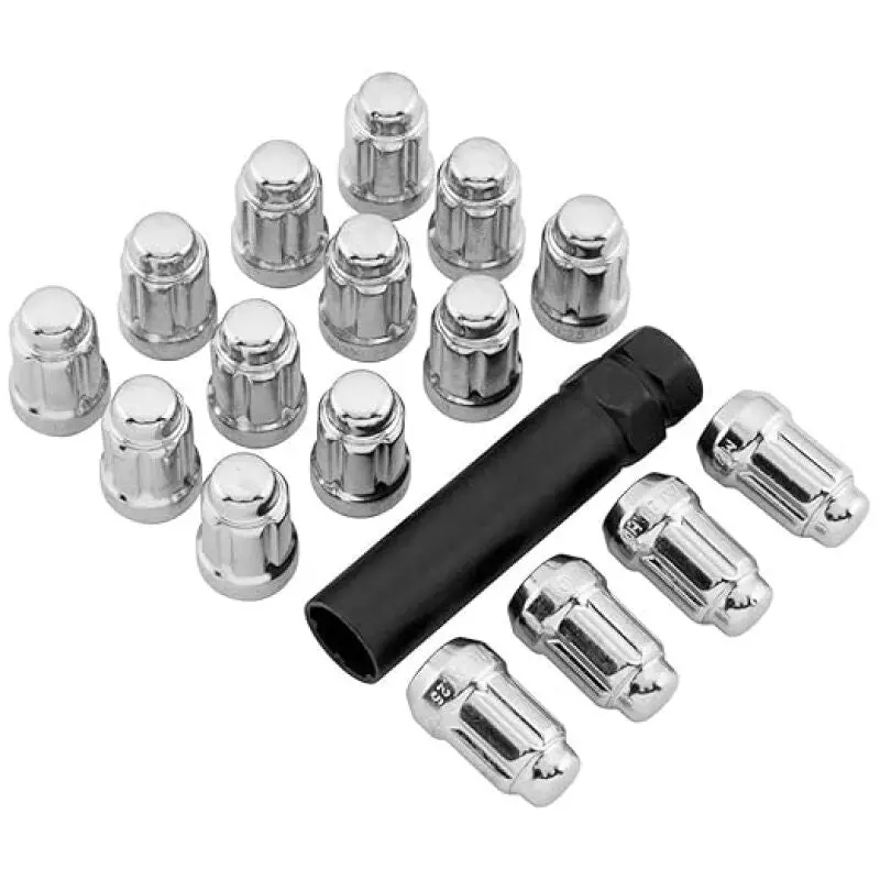 Itp Lug Nuts (Box) - 12X1.25 Splined Tapered - Chrome 1