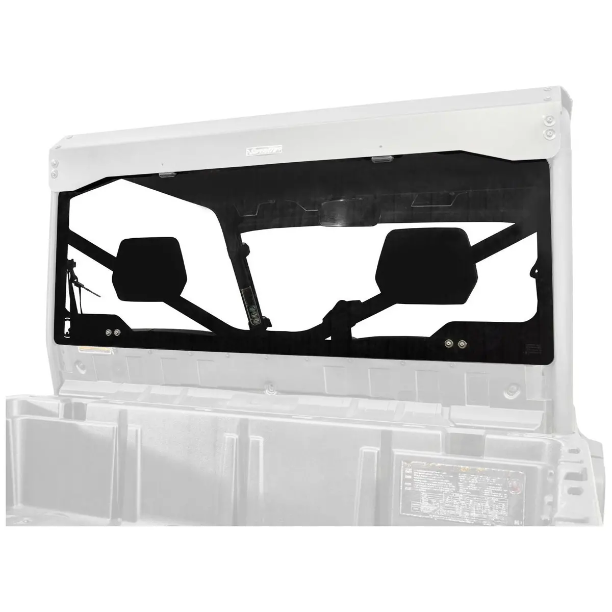Can Am Defender Rear Glass Windshield 1