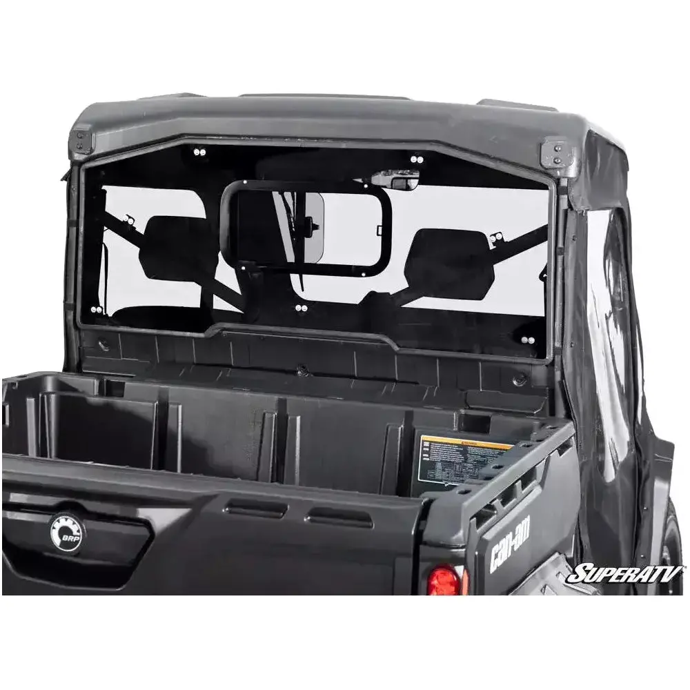 Can Am Defender Sliding Rear Windshield 1
