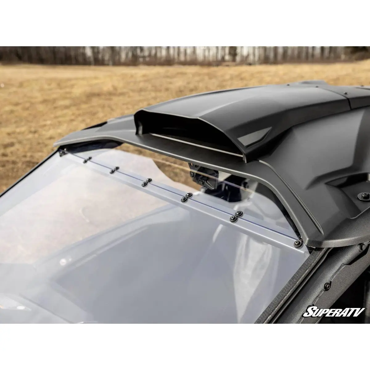 Can Am Maverick R Scratch Resistant Full Windshield 2