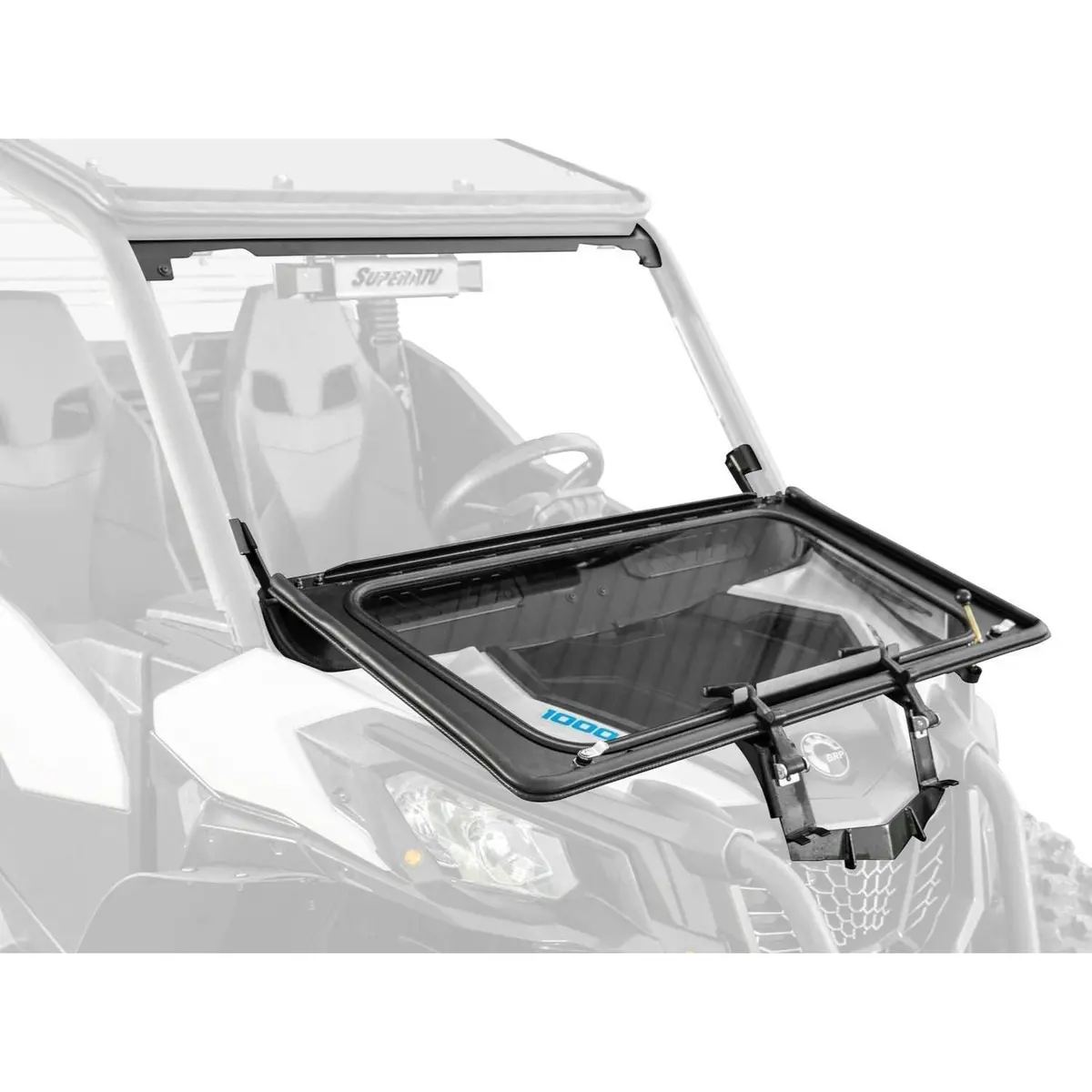 Can Am Maverick Sport Flip Down Glass Windshield 1