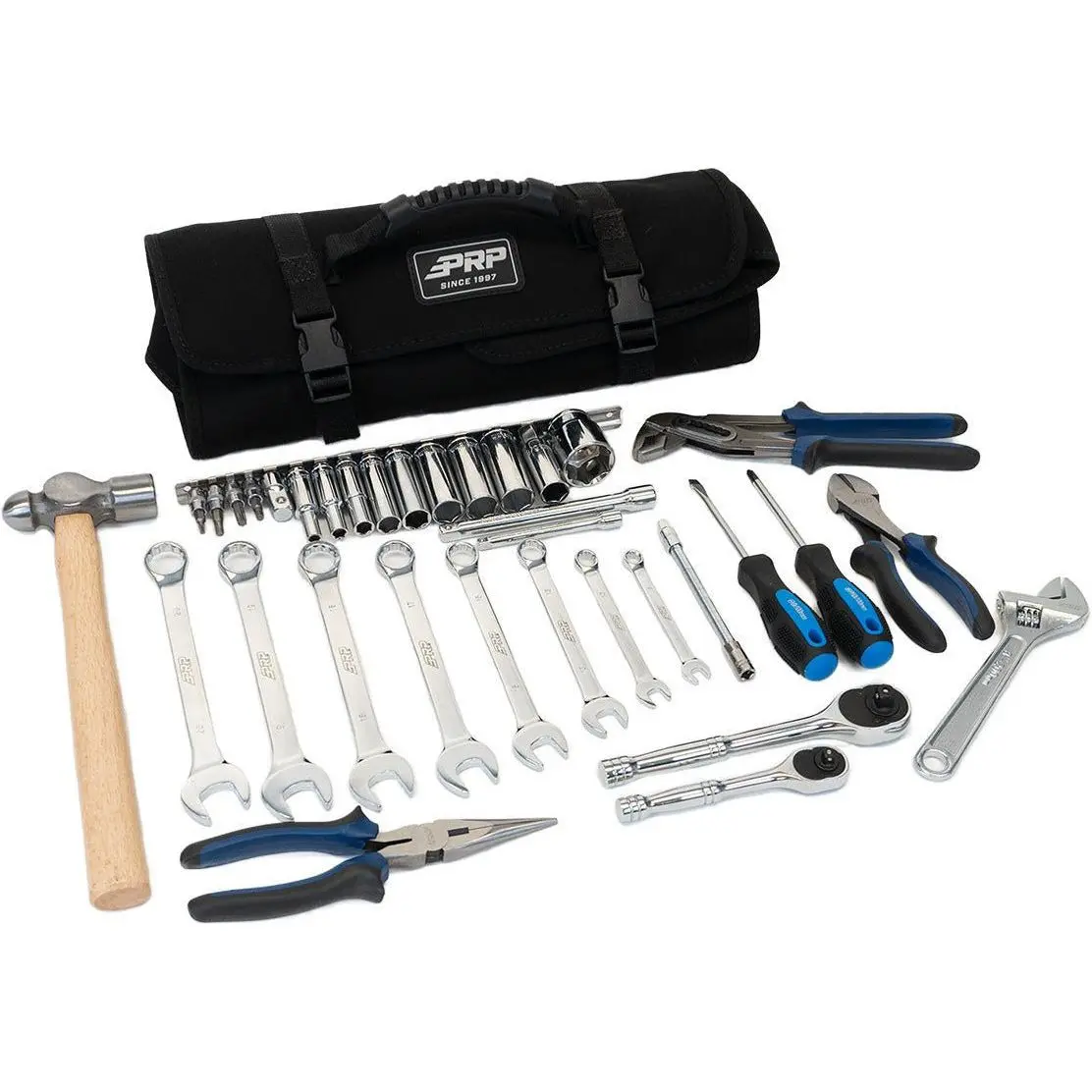 Can Am Roll-Up Tool Bag With 35 Piece Tool Kit 1
