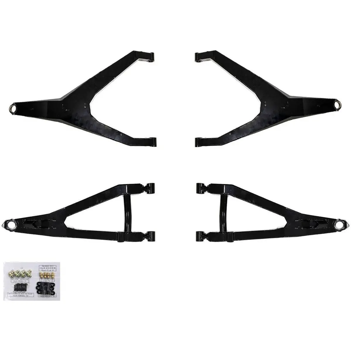 Can Am X3 72" High Clearance Boxed Front A-Arms 1