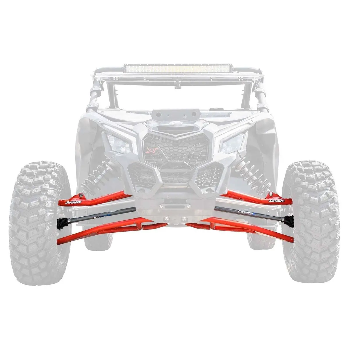 Can Am X3 Long Travel Kit (Red) 1