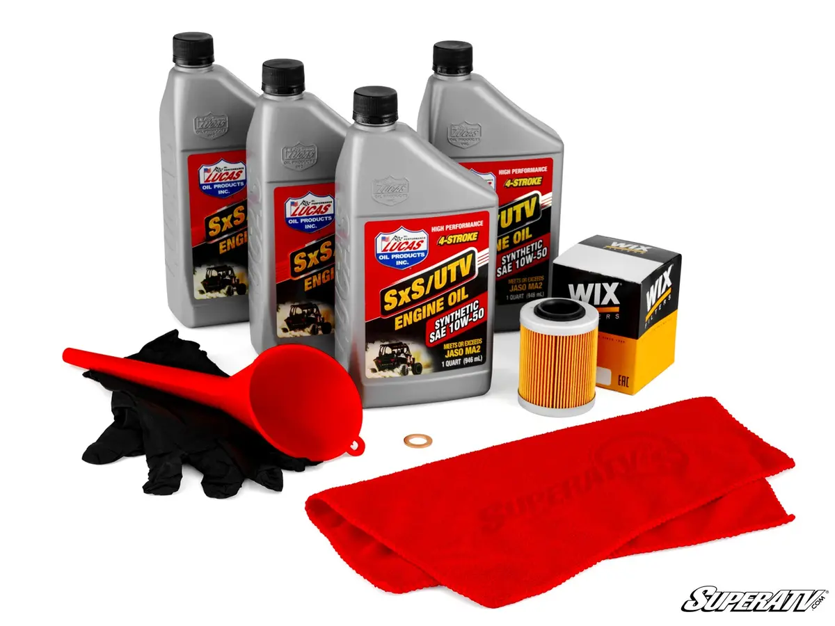 Up & Running Can-Am Maverick X3 Oil Change Kit 1