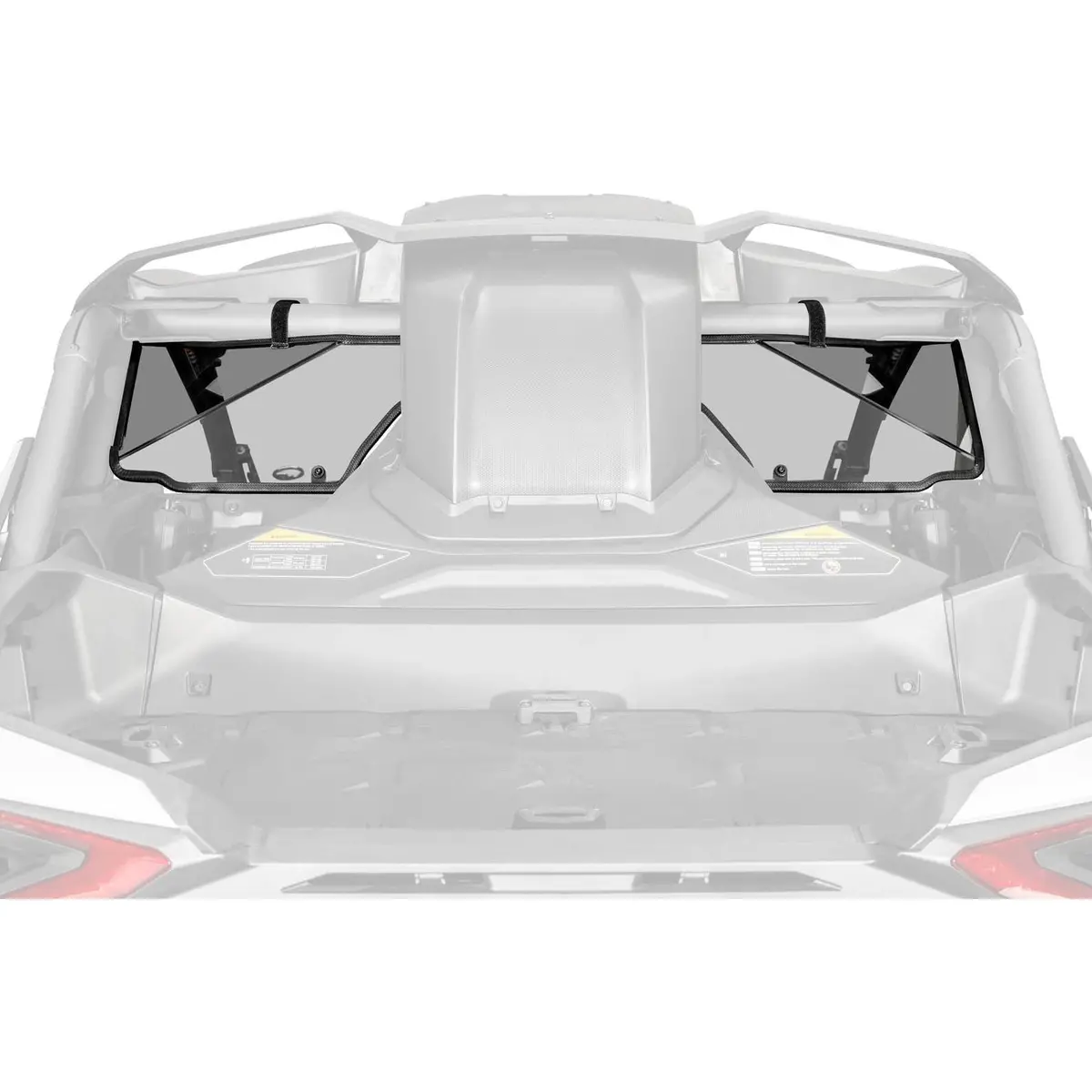 Can Am Maverick R Scratch Resistant Rear Windshield 1