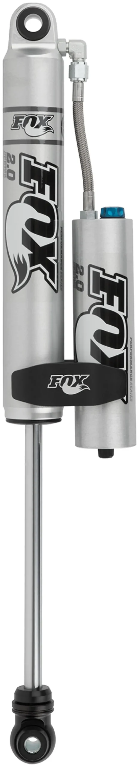 Fox 2.0 Factory Series 12.1In. Smooth Body Res. Shock W/Cd Adj. / Std Travel / Eyelet Ends - Black 1