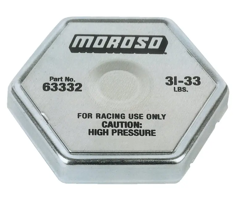 Moroso Racing Radiator Cap - 31-33Lbs 1