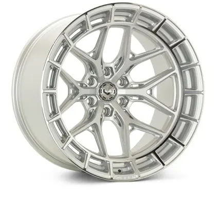 Vossen Hfx-1 20X9.5 / 6X139.7 / +15 / 106.1 Cb / Deep - Silver Polished Wheel 1