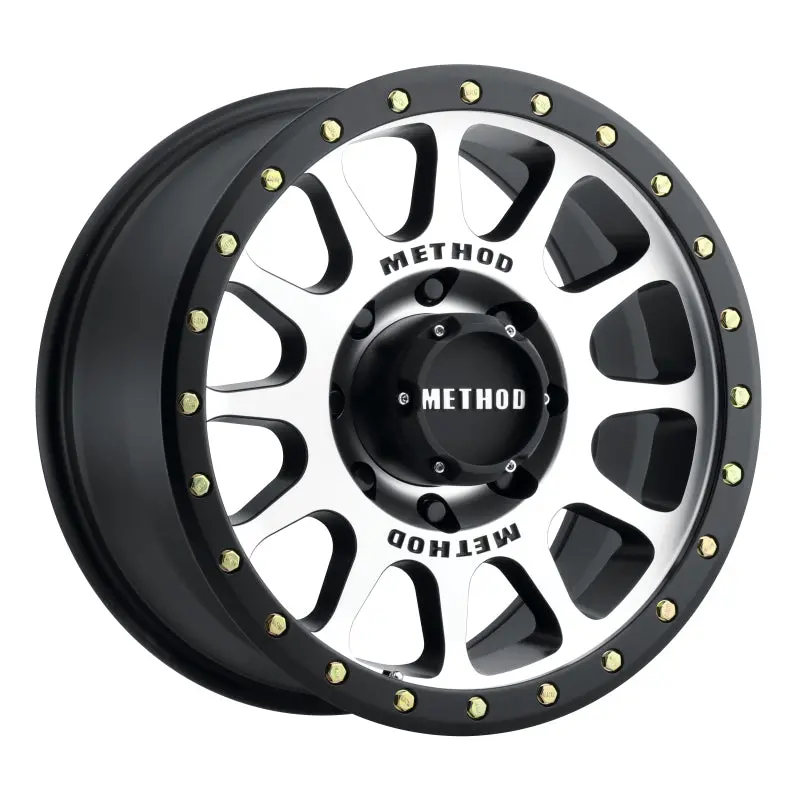 Method Mr305 Nv 17X8.5 0Mm Offset 8X6.5 130.81Mm Cb Machined/Black Street Loc Wheel 1
