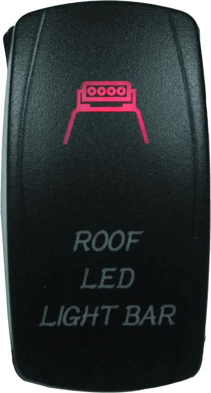 Dragonfire Racing Lighted Switch Roof Led On/Off Red 1
