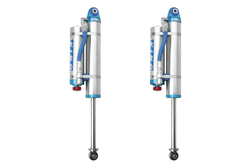 King Shocks 07-18 Chevrolet Silverado 1500 Rear 2.5 Dia Piggy Hose Res Shock W/Adjuster (Pair) 1