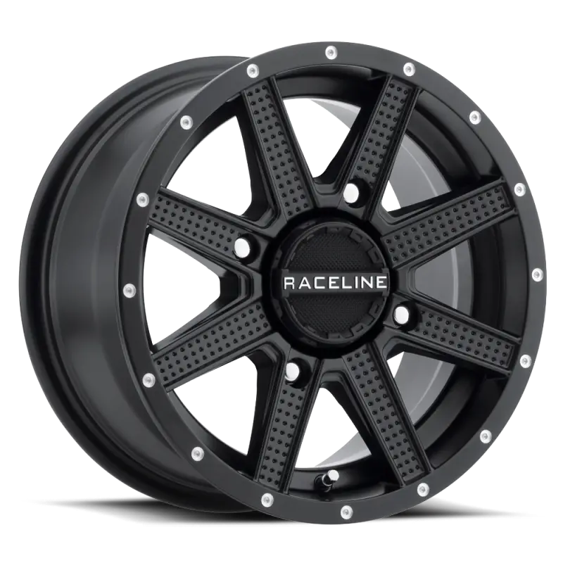 Raceline A92b Hostage 14X7in / 4X156 Bp / 2+5 -47Mm Offset / 83.8Mm Bore - Satin Black Wheel 1
