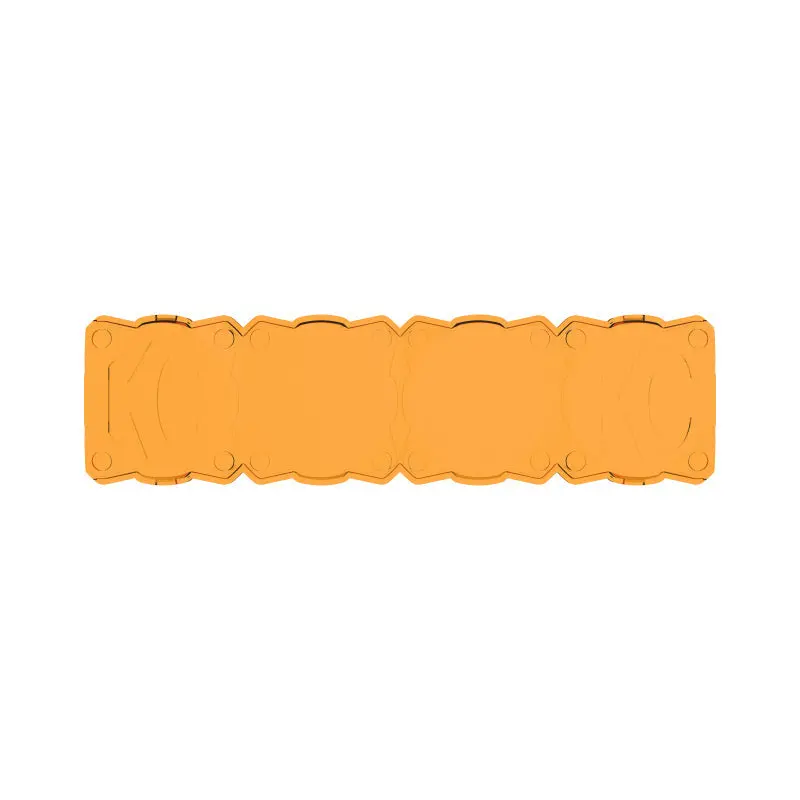 Kc Hilites Flex Era Led Light Bar 10In. Light Shield - Amber (Shield Only) 1