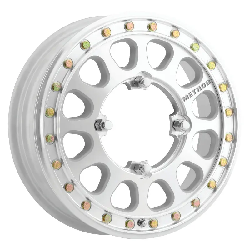 Method Mr401-R Utv Beadlock 15X5 / 5+0/43Mm Offset / 4X136 / 106Mm Cb Machined - Raw Wheel 1