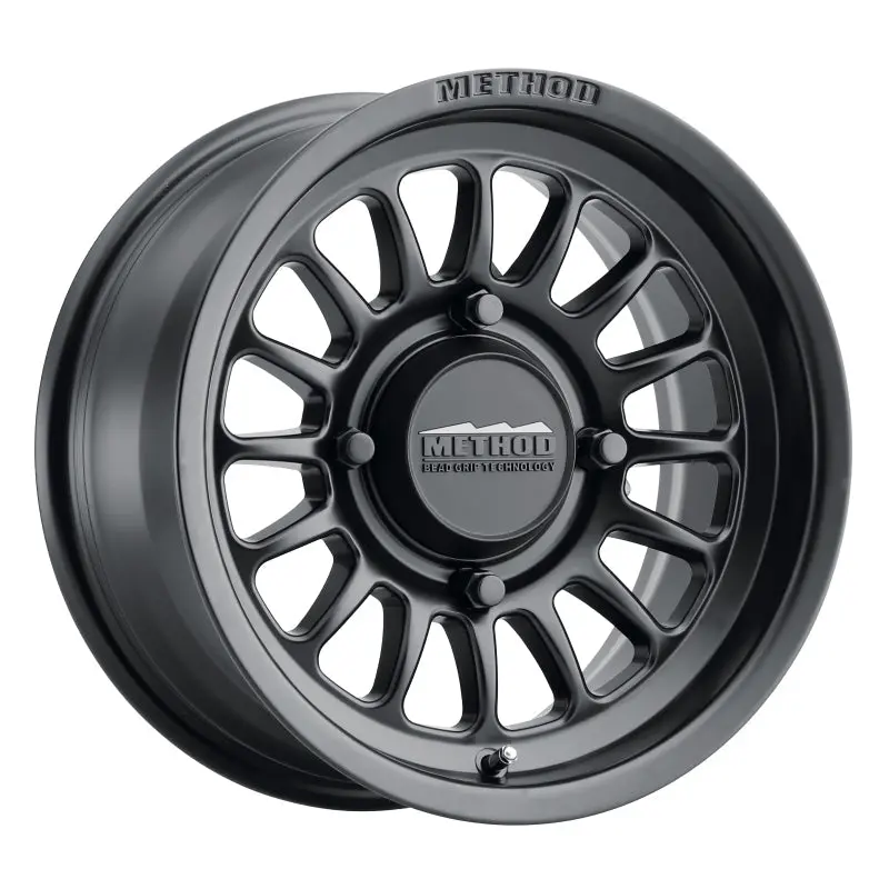 Method Mr411 Bead Grip 15X7 / 4+3/13Mm Offset / 4X136 / 106.25Mm Cb Matte Black Wheel 2