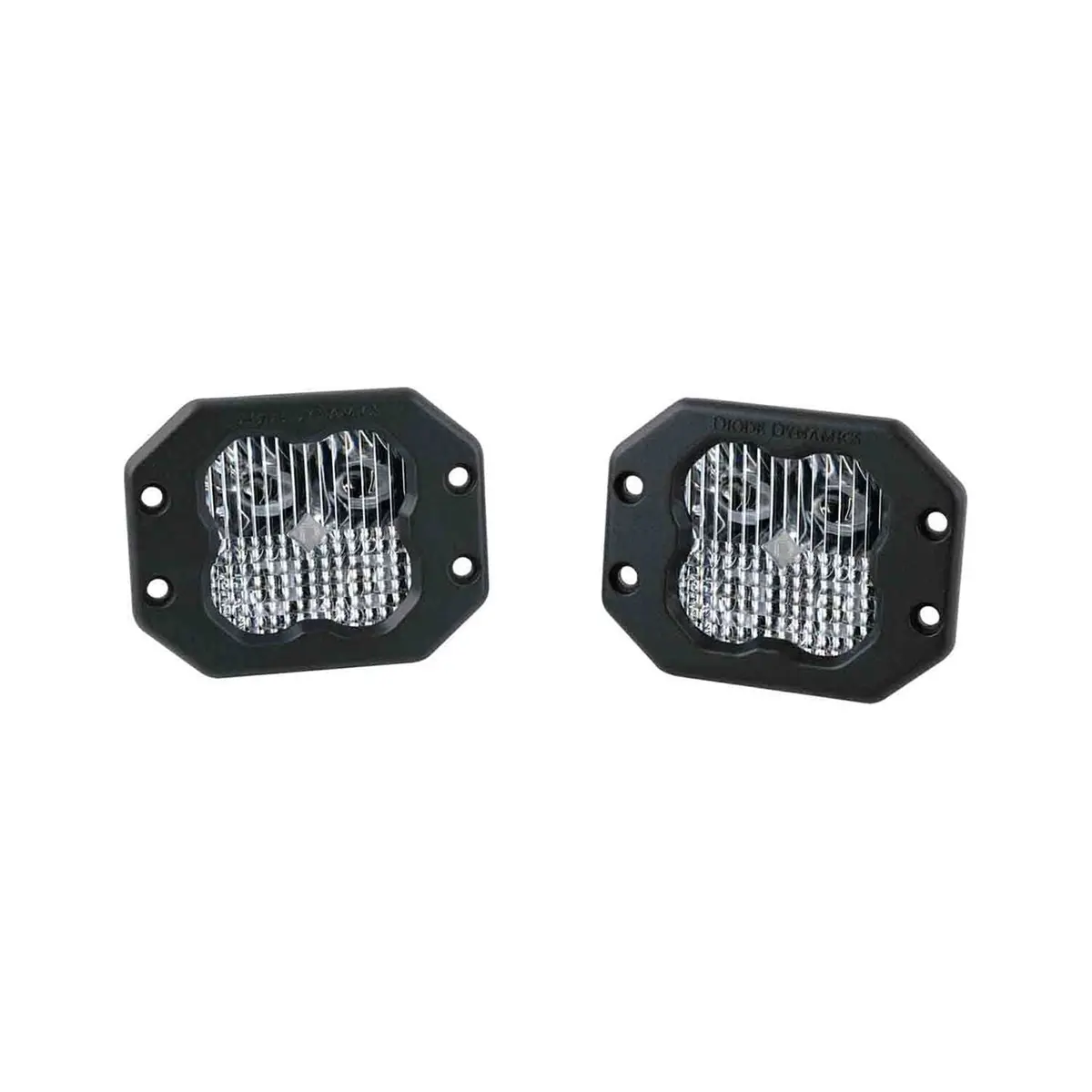 Stage Series 3" White Sport Flush Mount Led Pods (Pair) 1