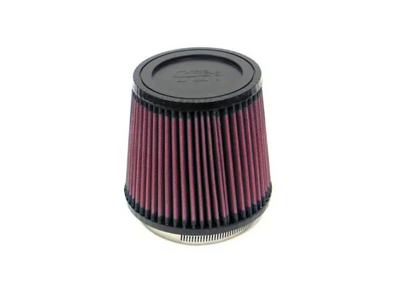 K&N Filter Universal Rubber Filter 3.75In Flange Id / 5.375In Base Od / 4.375In Top Od / 5In Height 2