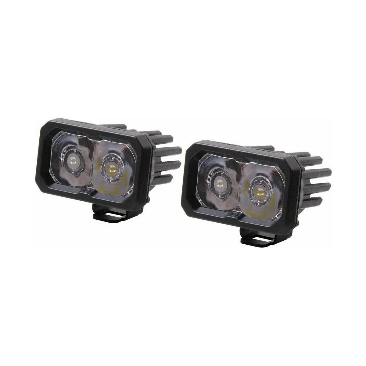 Stage Series 2" White Sport Standard Led Pods (Pair) 1