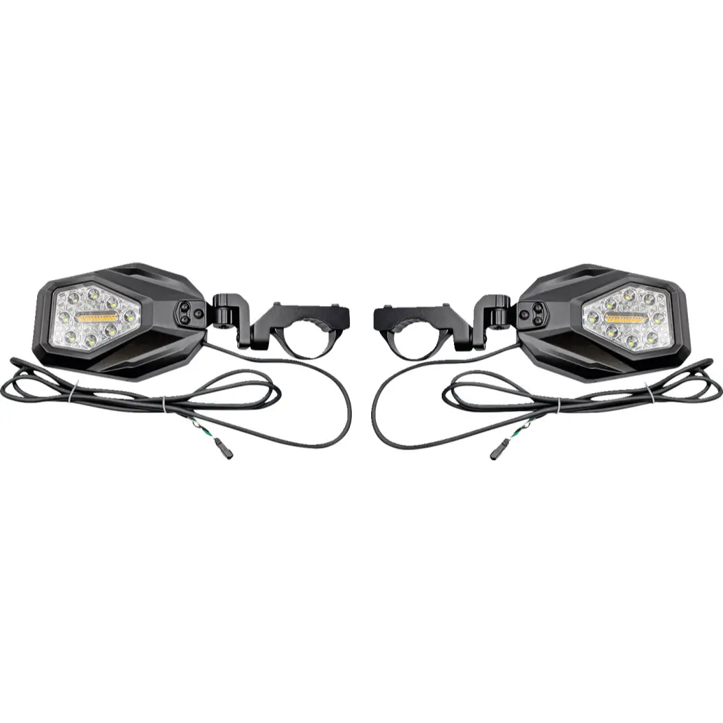 Utv Lighted Side View Mirrors 1