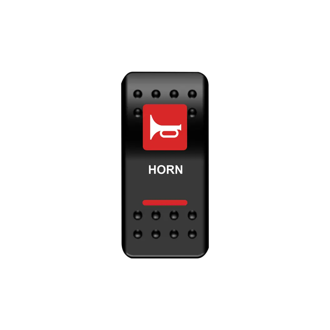 Horn Rocker Switch (Red) 1