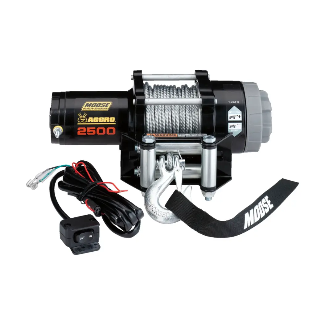 2500 Lb Aggro Winch (Wire Rope) 1